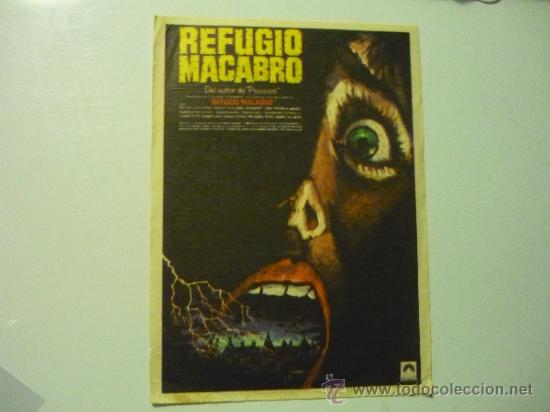 Cine: programa refugio macabro.- publicidad - Foto 1