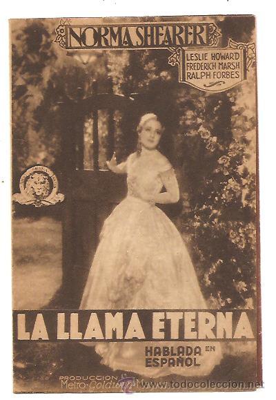 Cine: PROGRAMA LA LLAMA ETERNA - Foto 1