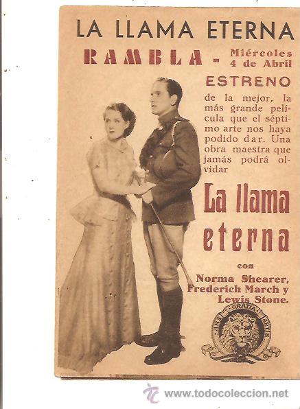 Cine: PROGRAMA LA LLAMA ETERNA - Foto 3