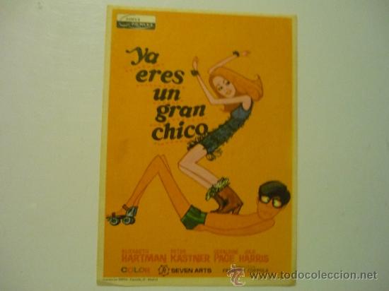 Cine: programa ya eres un gran chico .- geraldine page - j.harris PUBLICIDAD - Foto 1