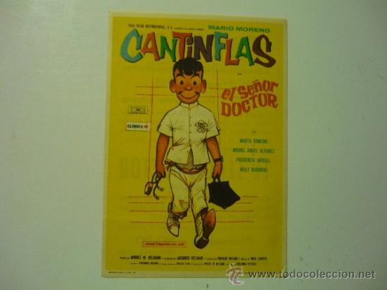 Cine: programa el se&ntilde;or doctor .-cantinflas publicidad - Foto 1