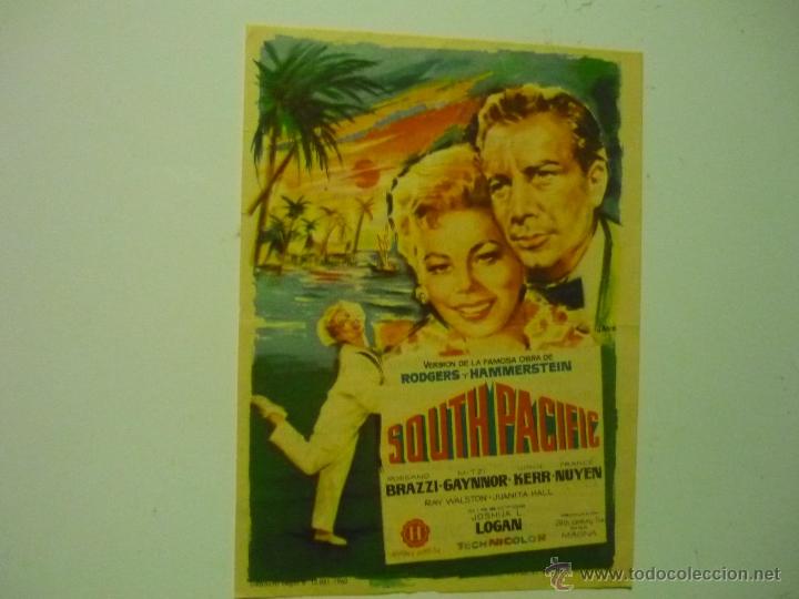 Cine: programa south pacific - rossano brazzi  -publicidad - Foto 1