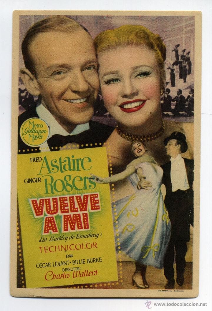 Cine: VUELVE A MI, con Ginger Rogers. - Foto 1