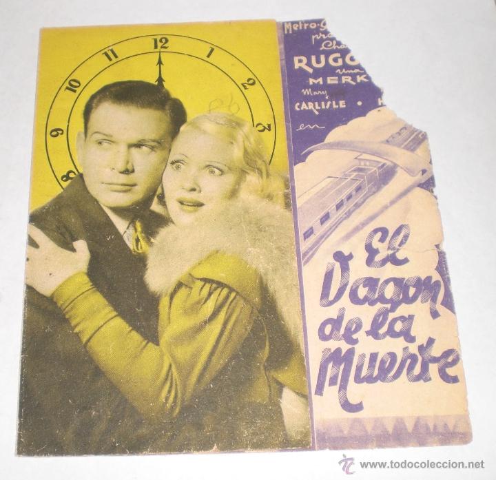 Cine: Programa de Cine Doble - EL VAGON DE LA MUERTE - Foto 1
