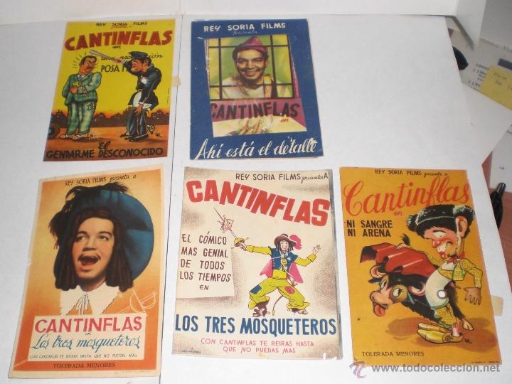 Cine: Bonito Lote de Programas de Cine de CANTINFLAS - Foto 1