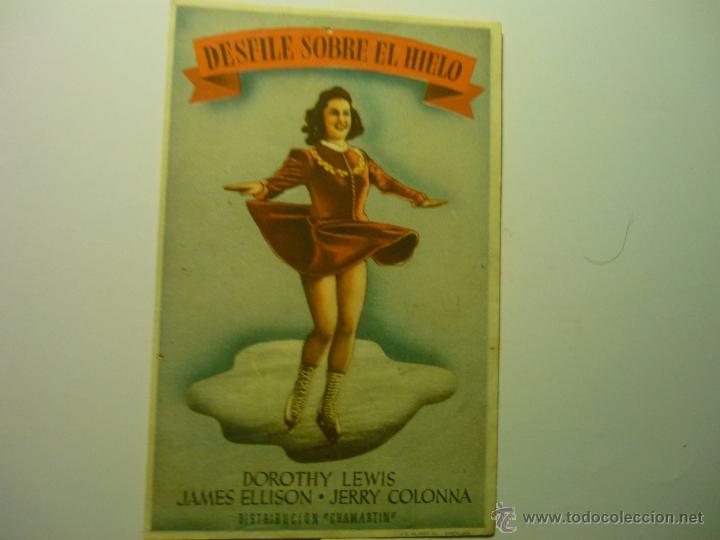 Cine: programa desfile sobre el hielo .- - Foto 1