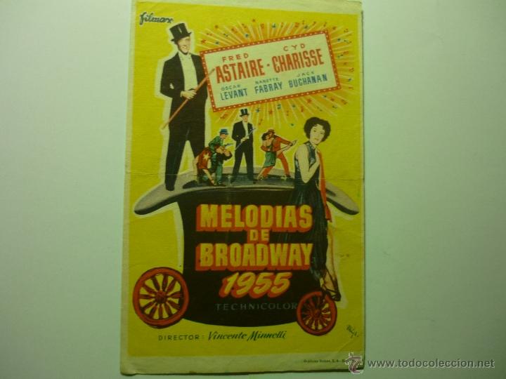 Cine: programa melodias de broadway 1955- fred astaire -cyd charise - Foto 1