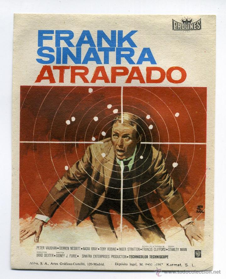 Cine: ATRAPADO, con Frak Sinatra. - Foto 1