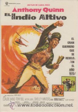 Cine: El Indio Altivo. Sencillo. - Foto 1