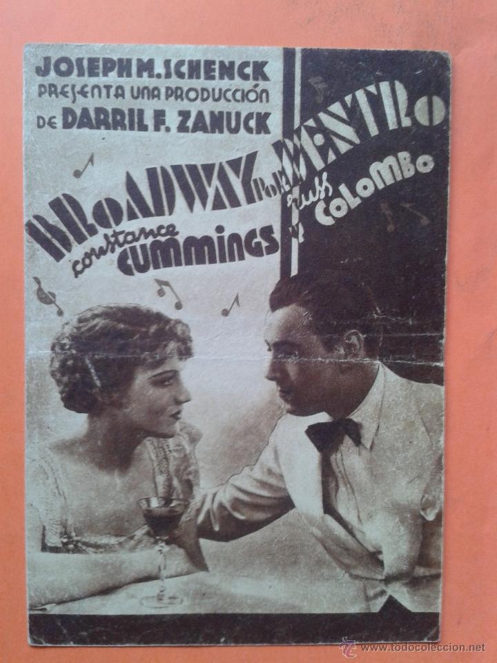 Cine: broadway por dentro - Foto 1