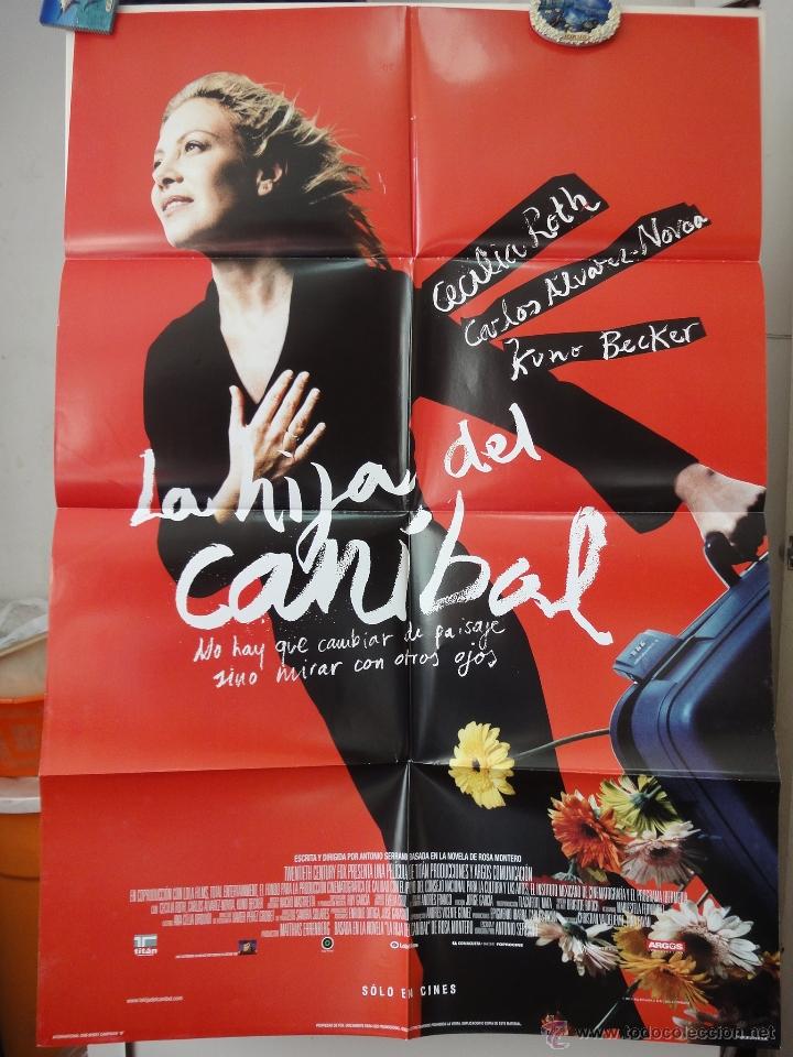 Cinema: Poster Original La Hija Del Canibal Cecilia Roth Kuno Becker Antonio Serrano 2003 Impreso En U.S.A.