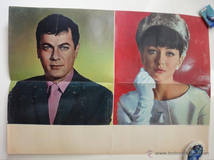 Cinema: Poster Original Italiano Wild And Wonderful Tony Curtis Christine Kaufmann 1964 Zincografica Firenze
