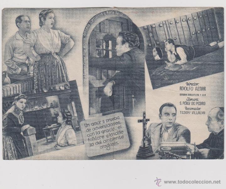 Cine: azul2-PROGRAMA DE CINE DE LA PELICULA-- CON LOS OJOS DEL AMA - Foto 2