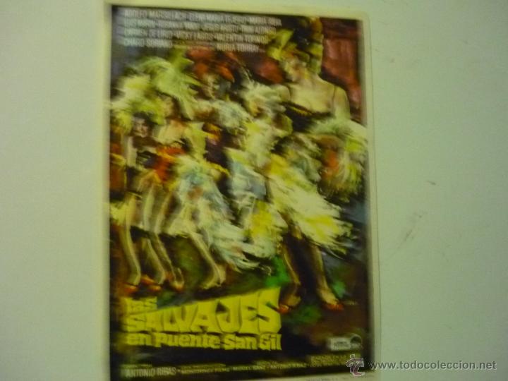 Cine: PROGRAMA LAS SALVAJES EN PUENTE SAN GIL .- ADOLFO MARSILLACH - Foto 1