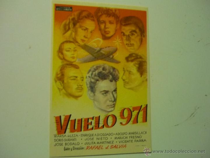 Cine: PROGRAMA VUELO 971.-A.MARSILLACH - M.DE LEZA - Foto 1