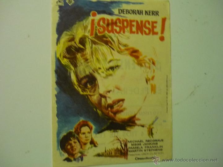 Cine: PROGRAMA &iexcl; SUSPENSE &iexcl; -DEBORAH KERR -publicidad - Foto 1