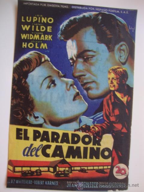Kino: ANTIGUO FOLLETO CINE PELICULA - PROYECTADA EN ELCHE, A&Ntilde;OS 40-50