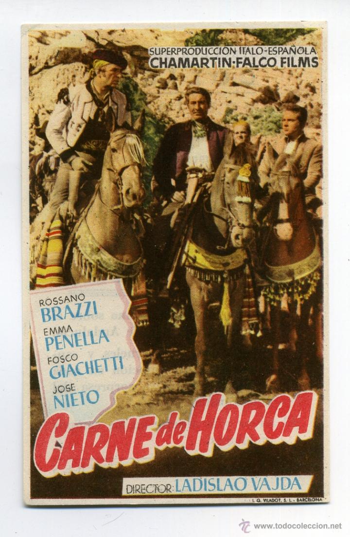 Cine: CARNE DE HORA, con Emma Penella. - Foto 1