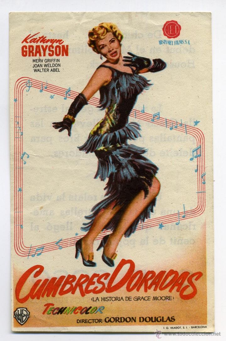 Cine: CUMBRES DORADAS, con Kathryn Grayson. - Foto 1
