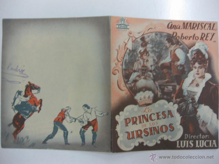 Cine: PROGRAMA CINE LA PRINCESA DE LOS URSINOS ANA MARISCAL ROBERTO REY. - Foto 1
