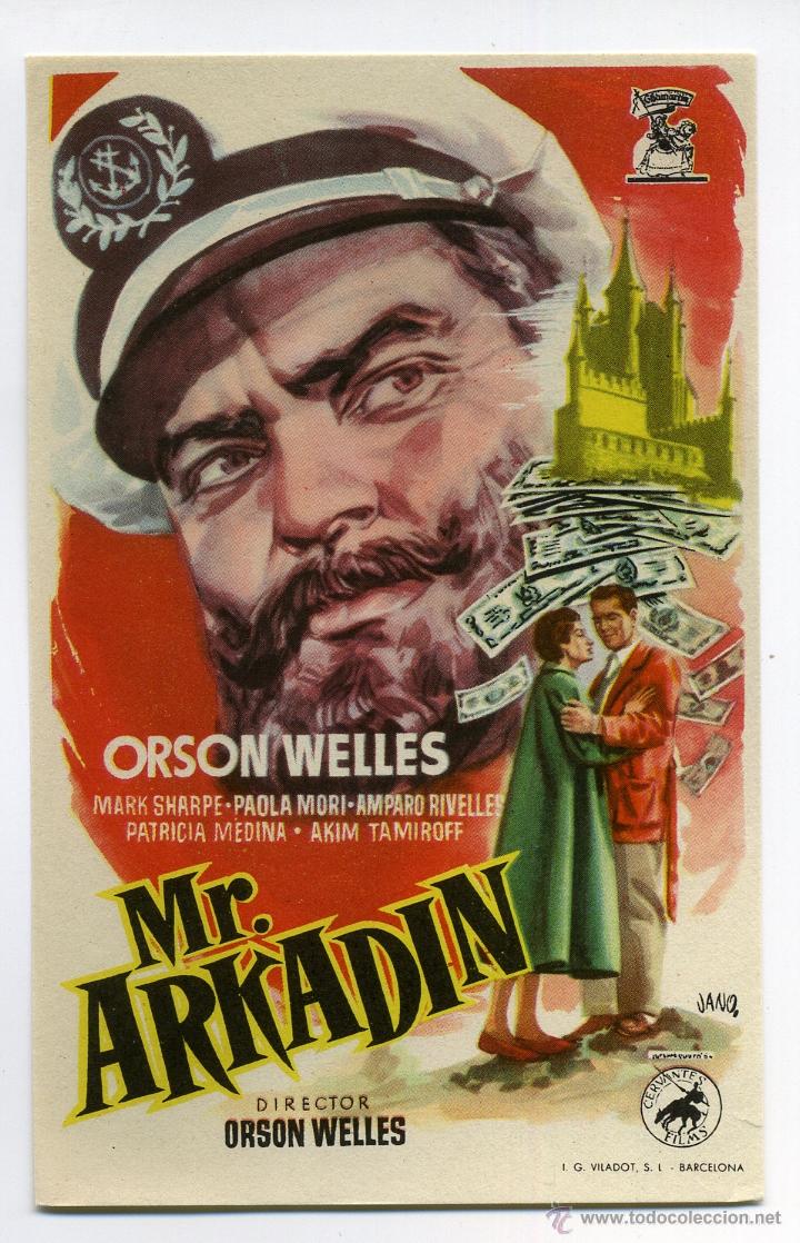Cine: MR. ARKADIN, con Amparo Rivelles. - Foto 1