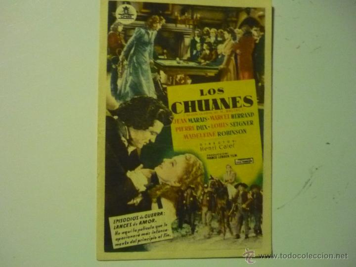 Cine: PROGRAMA LOS CHUANES - JEAN MARAIS-publicidad cine chapi - Foto 1