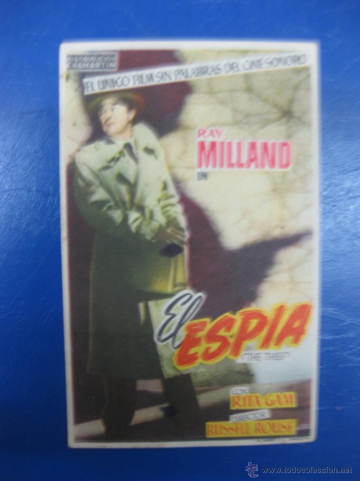 Cine: PROGRAMA CINE.- EL ESPIA. RAY MILLAND, RITA GAM. - Foto 1