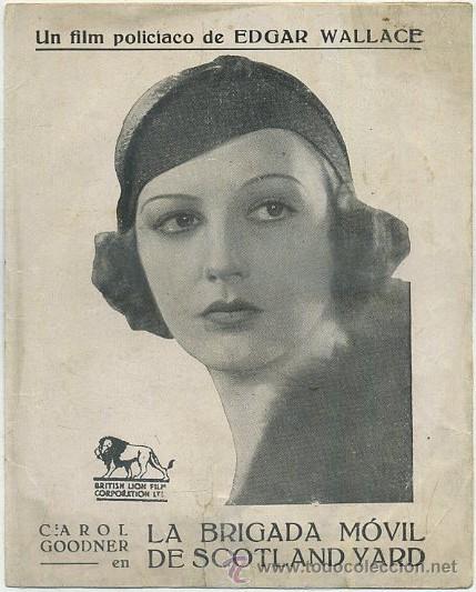 Cine: PROGRAMA DE CINE DOBLE: LA BRIGADA MOVIL DE SCOTLAND YARD PC-2595 - Foto 1