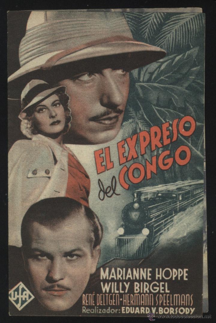 Cinema: Q-02649- EL EXPRESO DEL CONGO (KONGOEXPRESS) (DOBLE) Willy Birgel - Heinz Engelmann