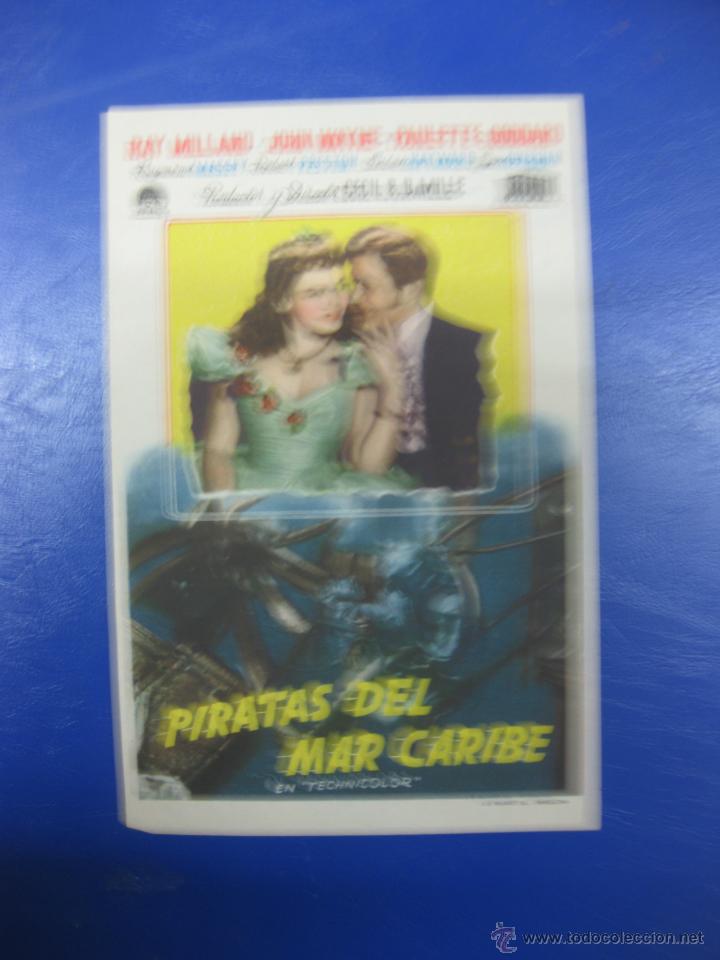 Cine: PROGRAMA CINE.- PIRATAS DEL MAR CARIBE. RAY MILLAND, JOHN WAYNE. PARAMOUNT.. - Foto 1