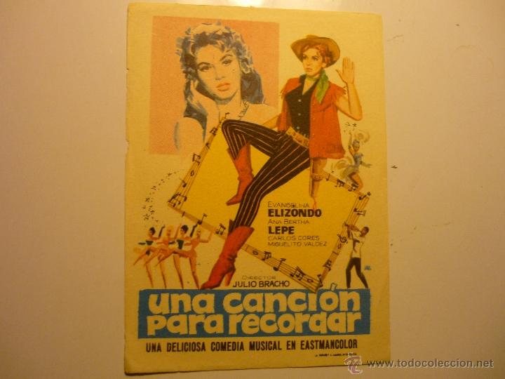 Cine: programa una cancion para recordar .- - Foto 1