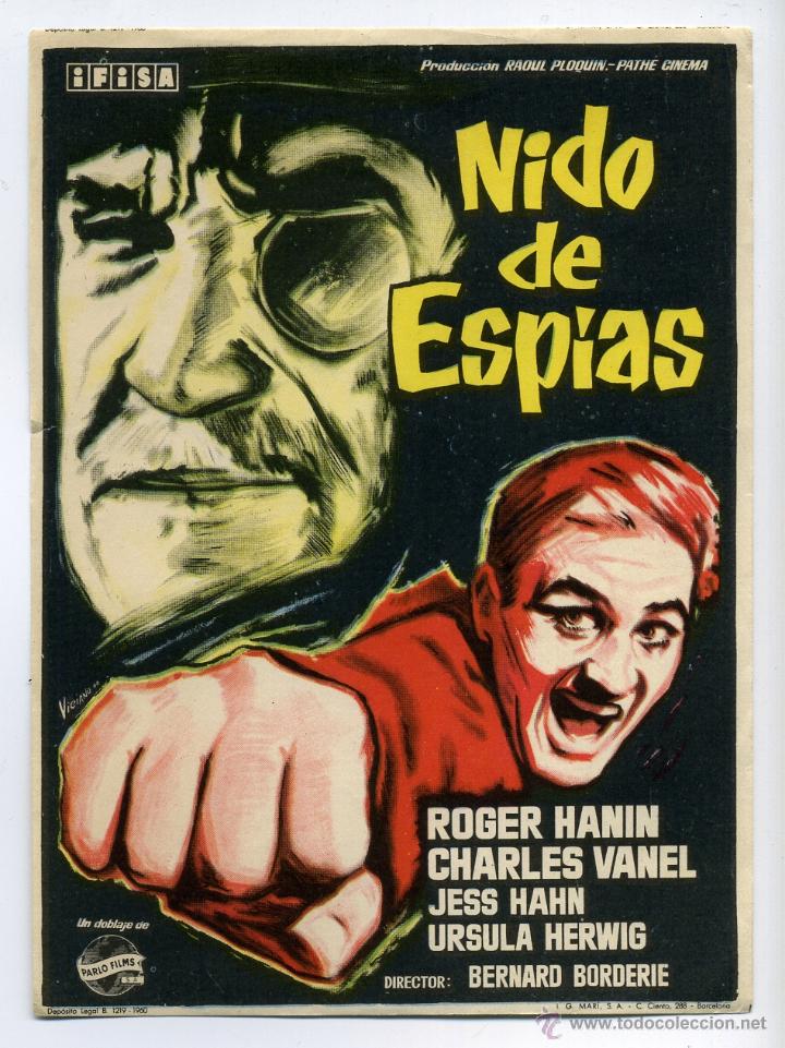 Cine: NIDO DE ESPIAS, con Roger Hanin. - Foto 1