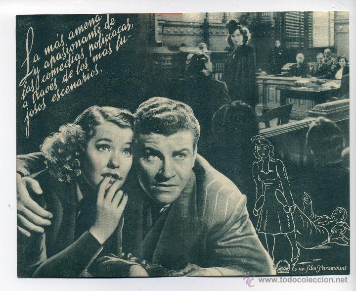 Cine: LA NOCHE DEL ENERO 16, con Robert Preston. - Foto 2