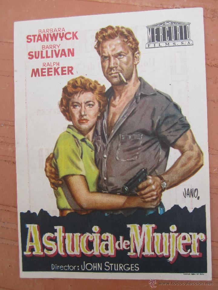 Cine: astucia de mujer - barbara stanwyck - cine roch - alca&ntilde;iz