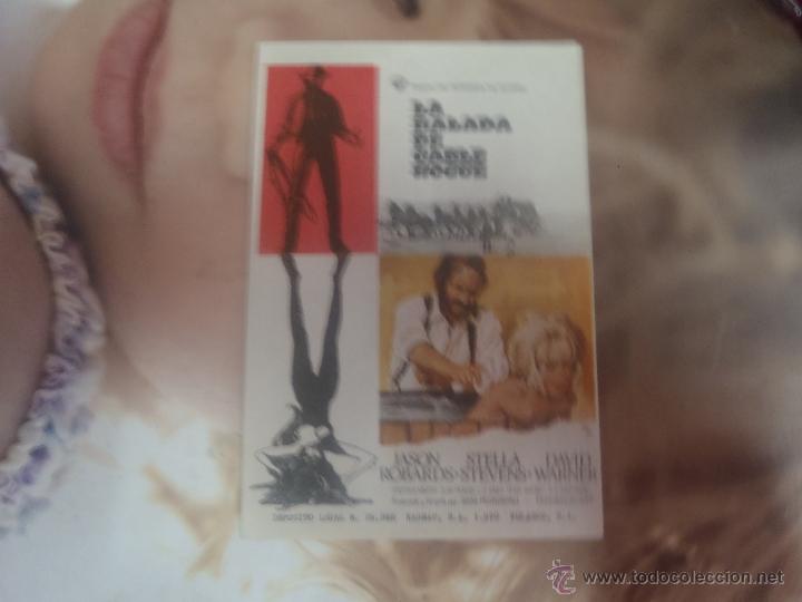 Cine: FOLLETO DE MANO LA BALADA DE CABLE HOGUE - Foto 1