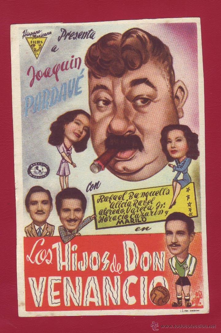 Cine: PROGRAMA DE MANO - LOS HIJOS DE DON VENACIO - Foto 1
