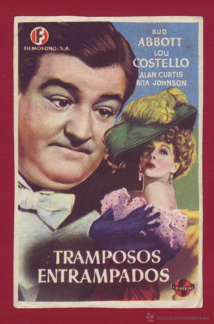 Cine: PROGRAMA DE MANO - TRAMPOSOS ENTRAMPADOS - Foto 1