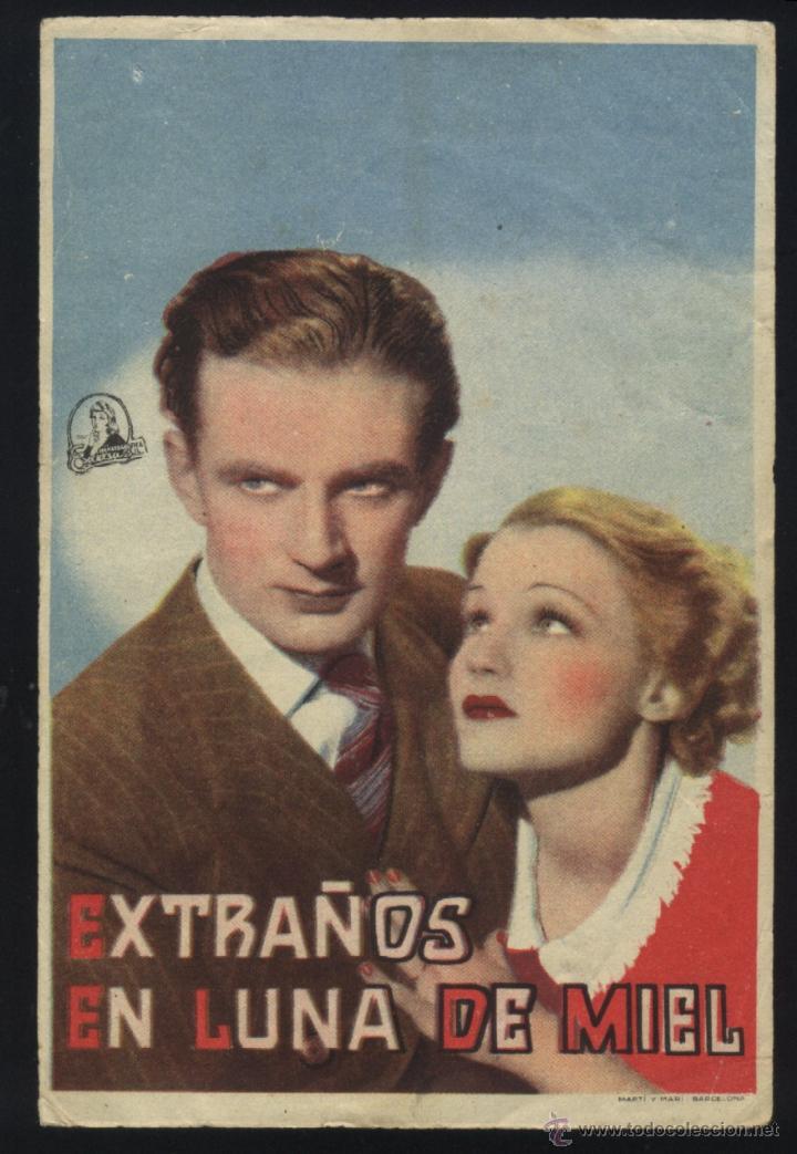 Cine: P-2804- EXTRA&Ntilde;OS EN LUNA DE MIEL (Strangers on Honeymoon) Constance Cummings - Hugh Sinclair