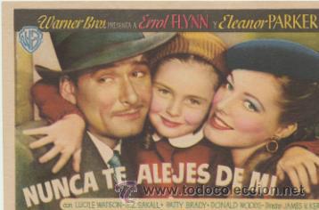 Cine: Nunca te alejes de mi. Sencillo de WB. - Foto 1