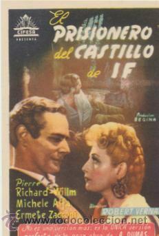 Cine: El Prisionero del Castillo de If. Sencillo de Cifesa.  &iexcl;IMPECABLE! - Foto 1