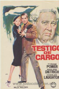 Cine: Testigo de Cargo. Sencillo de Izaro Films. - Foto 1