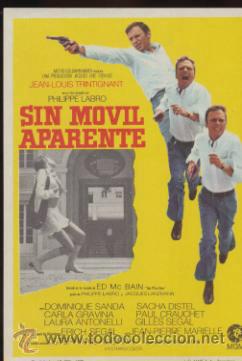 Cine: Sin movil aparente. Sencillo de MGM. - Foto 1