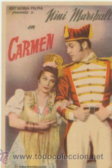 Cine: Carmen. Sencilla de Rey Soria. - Foto 1