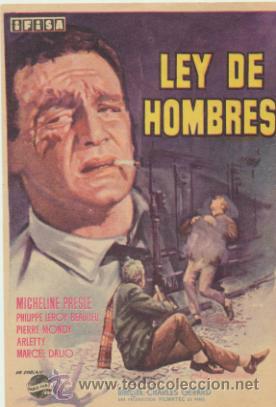 Cine: Ley de Hombres. Sencillo de Ifisa. - Foto 1