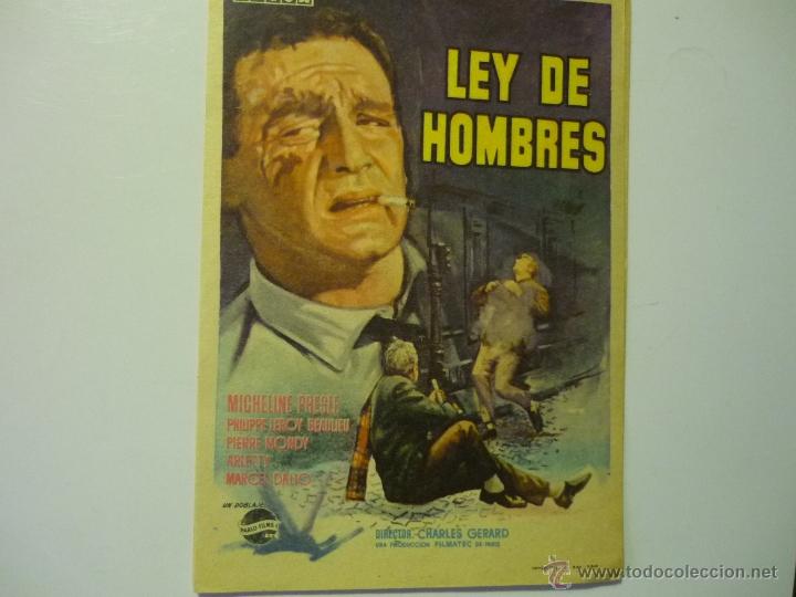 Cine: PROGRAMA LEY DE HOMBRES - MICHELINA PRESLE - Foto 1