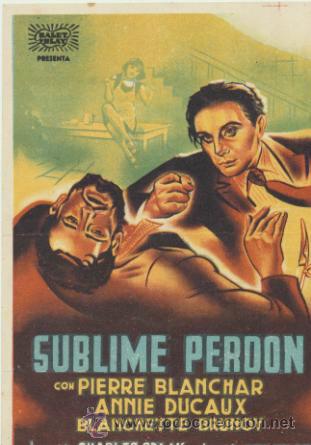 Cine: Sublime perd&oacute;n. Sencillo de Balet y Blay. - Foto 1