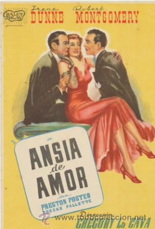 Cine: Ansia de Amor. Sencillo de Balet y Blay. - Foto 1