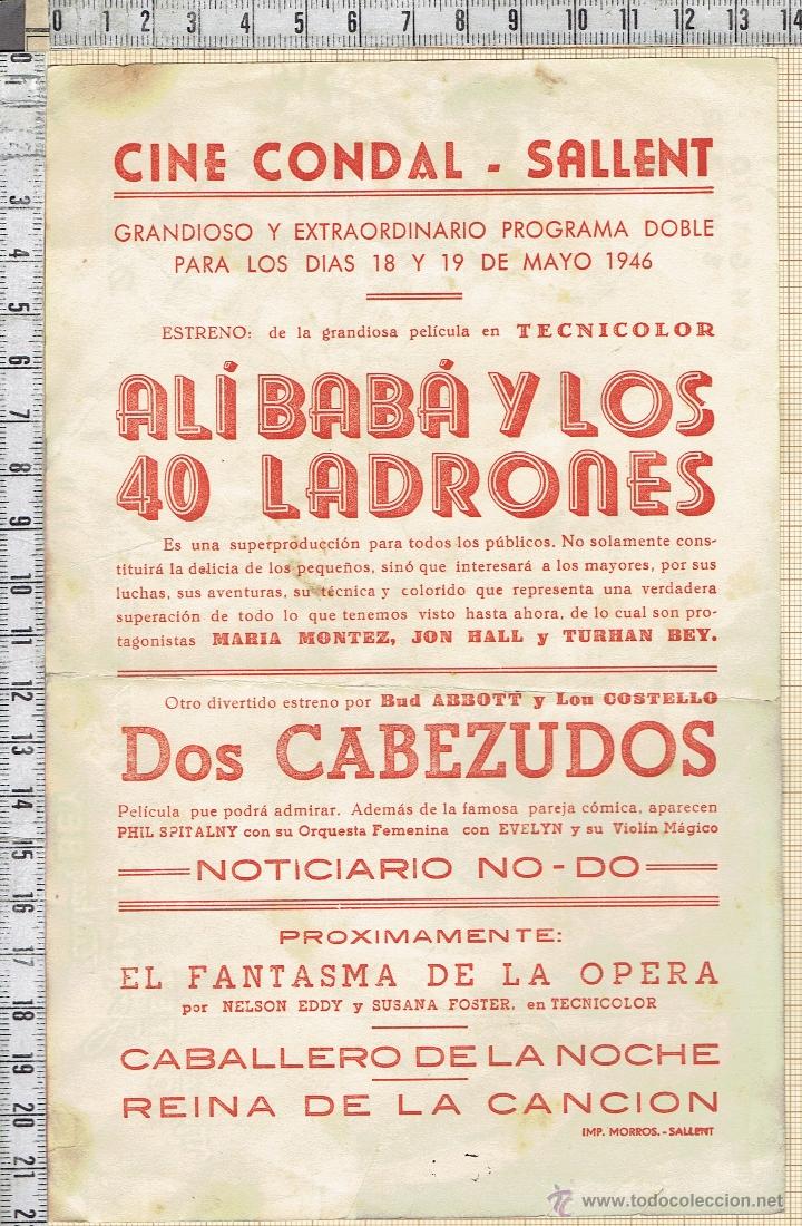 Cine: ALI BABA Y LOS 40 LADRONES -MARIA MONTEZ - Foto 2