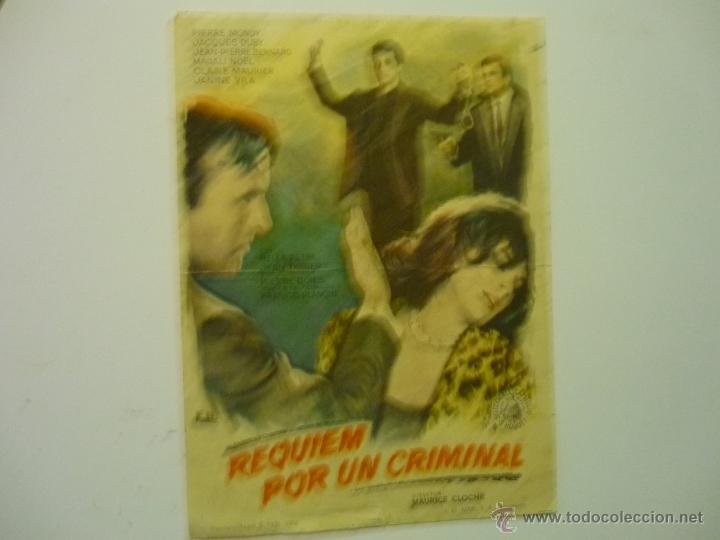Cine: PROGRAMA REQUIEM POR UN CRIMINAL.- - Foto 1
