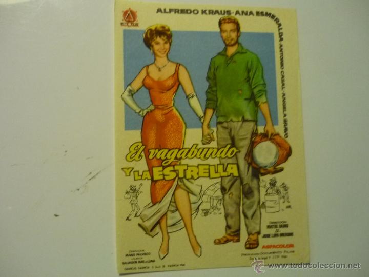 Cine: PROGRAMA EL VAGABUNDO Y LA ESTRELLA.- ALFREDO KRAUS - Foto 1